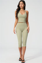 The Twirl Halter Tank Top