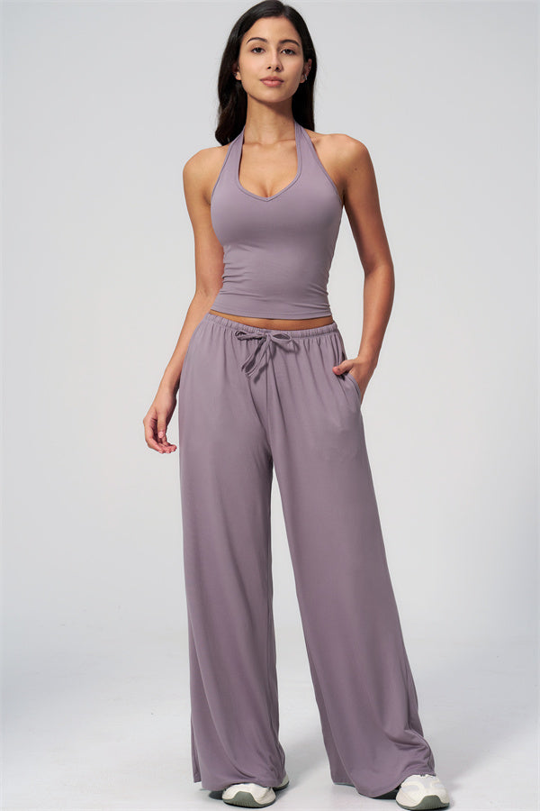 The Sprint Halter Tank Top