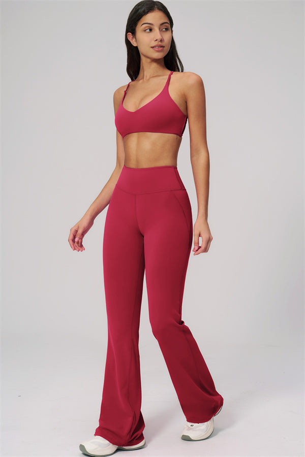 The Bold Cross Back Sports Bra