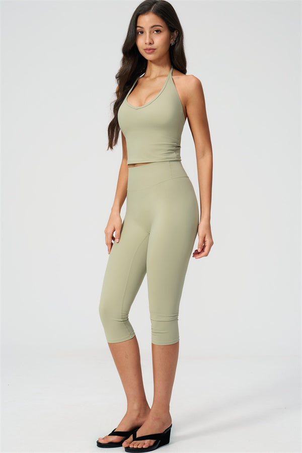 The Twirl Halter Tank Top