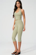 The Twirl Halter Tank Top