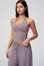 The Sprint Halter Tank Top
