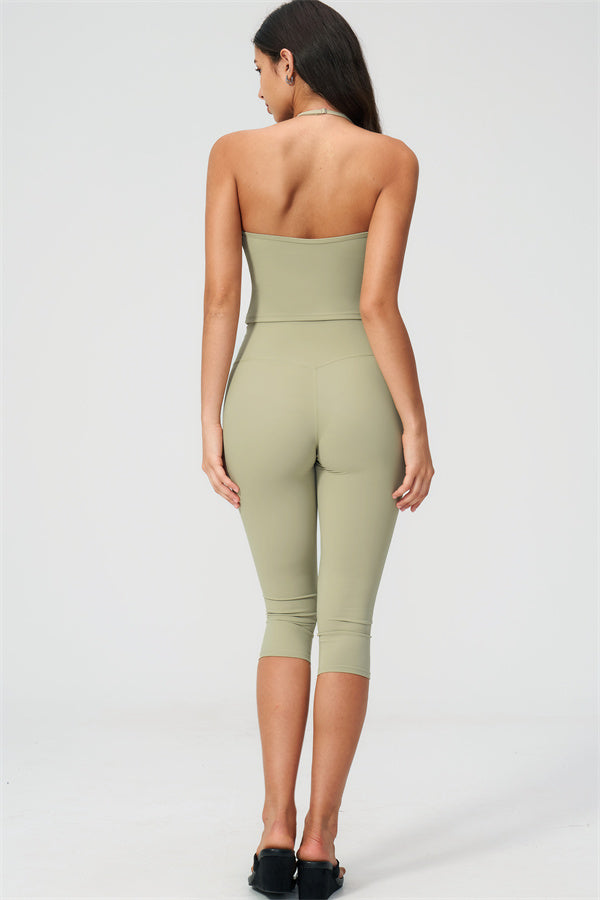 The Twirl Halter Tank Top