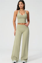 The Twirl Halter Tank Top