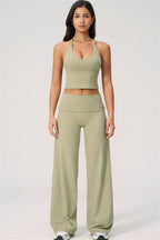 The Twirl Halter Tank Top
