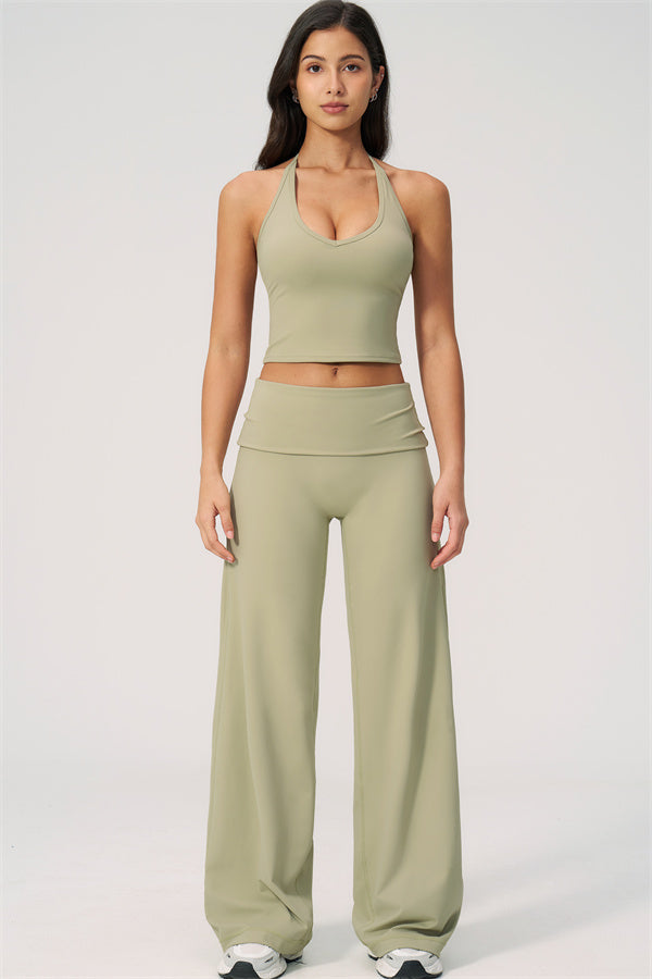 The Twirl Halter Tank Top