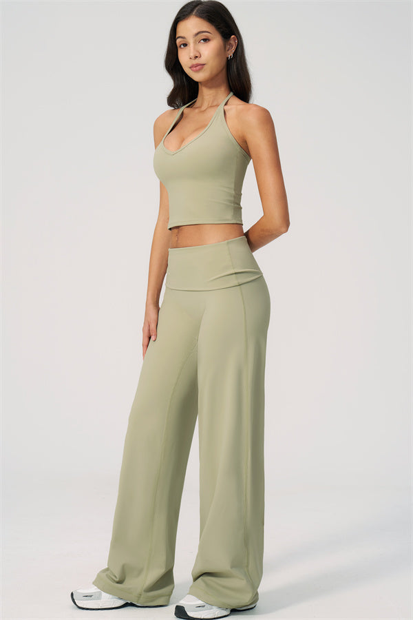 The Twirl Halter Tank Top