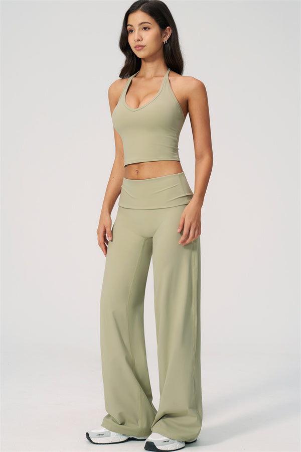 The Twirl Halter Tank Top