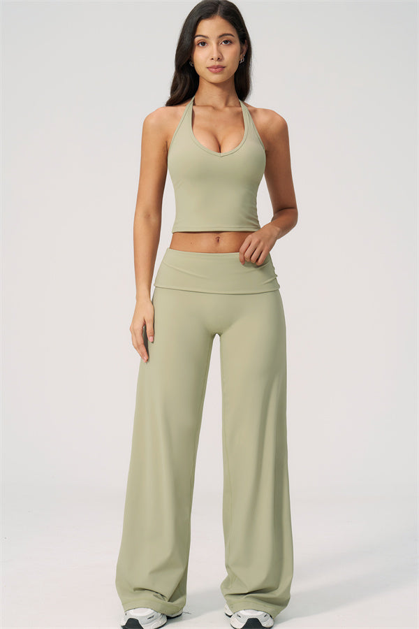 The Twirl Halter Tank Top