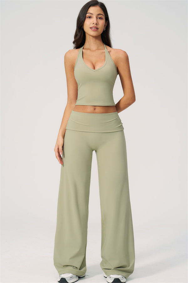 The Twirl Halter Tank Top