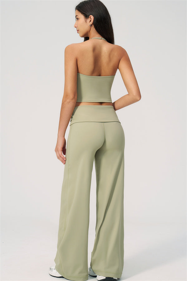 The Twirl Halter Tank Top