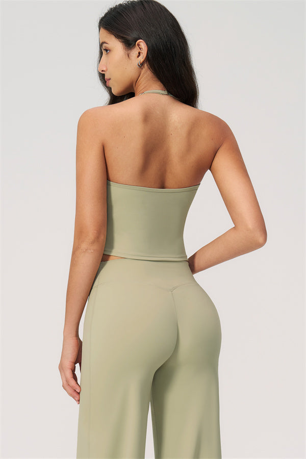 The Twirl Halter Tank Top