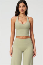 The Twirl Halter Tank Top