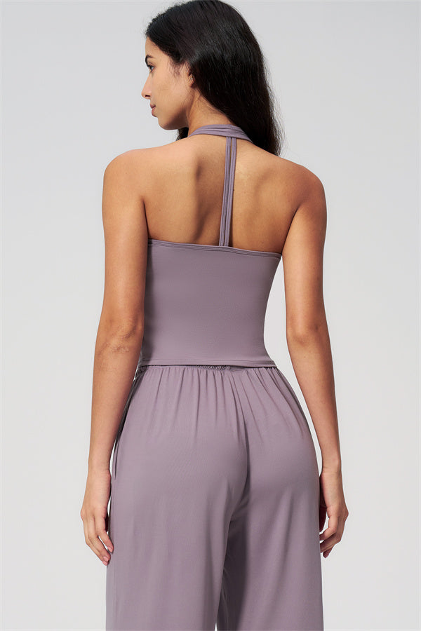 The Sprint Halter Tank Top