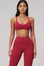 The Bold Cross Back Sports Bra