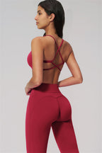 The Bold Cross Back Sports Bra