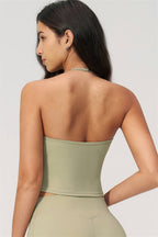 The Twirl Halter Tank Top