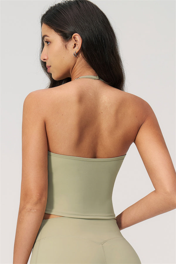The Twirl Halter Tank Top