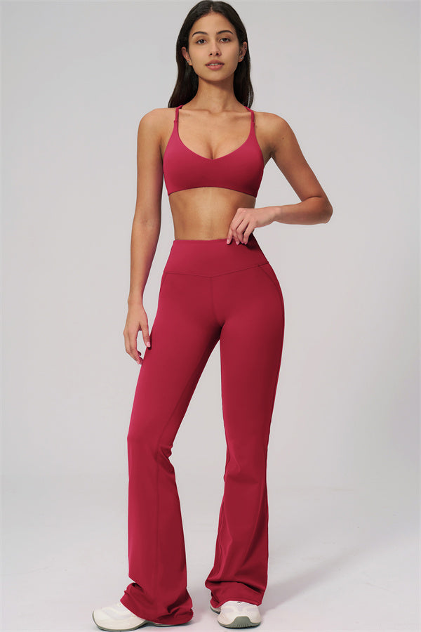 The Bold Cross Back Sports Bra