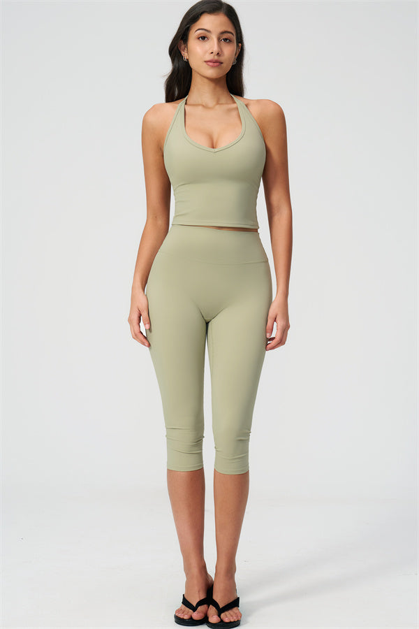 The Twirl Halter Tank Top