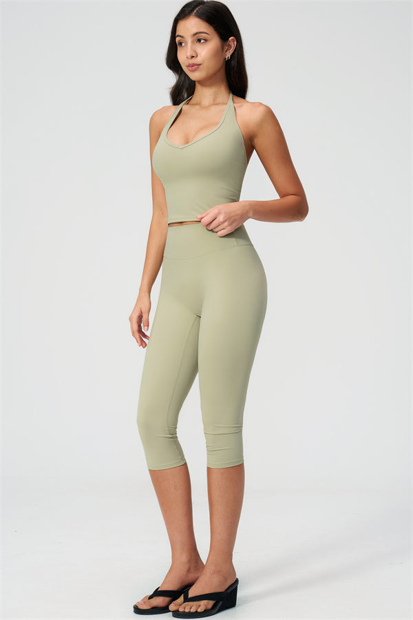 The Twirl Halter Tank Top