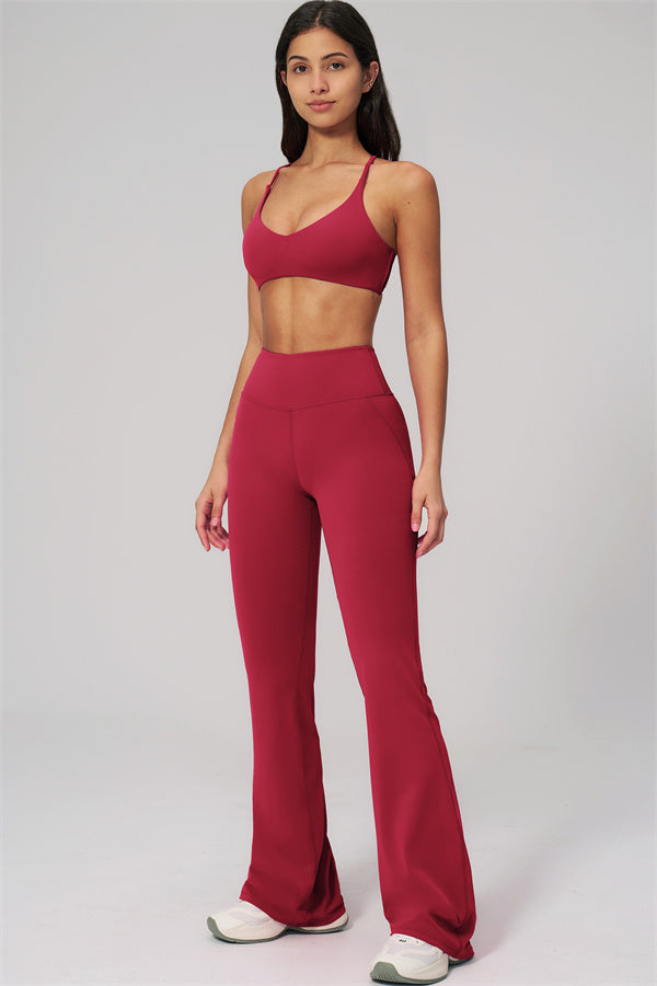 The Bold Cross Back Sports Bra
