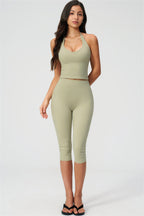The Twirl Halter Tank Top
