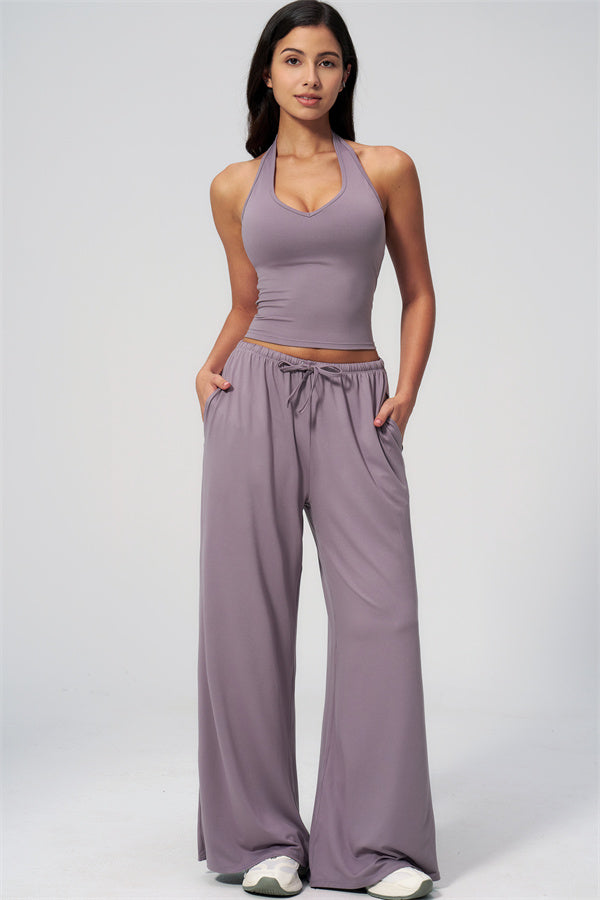 The Sprint Halter Tank Top