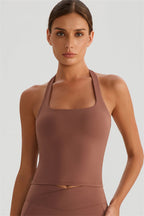 The Glee Halter Tank Top