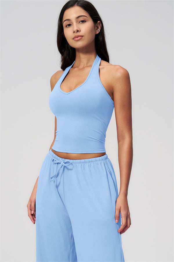 The Sprint Halter Tank Top