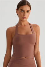 The Glee Halter Tank Top