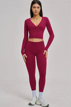 The Swoon Long Sleeve Crop top