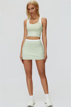 The Canyon Crop Tank Skirt 2-Piece Set