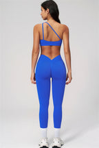 The Empower One-Shoulder Sports Bra