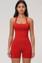 The Empower Halter Crop Top