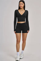 The Swoon Long Sleeve Crop top