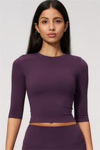 The Natalia Half-Sleeve Top