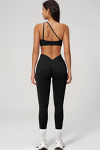 The Empower One-Shoulder Sports Bra
