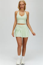 The Dreamy Crop Top Skirt 2-Piece Set