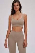 The Kinetic Cross Back Sports Bra
