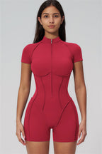 The Anew Zipper Romper