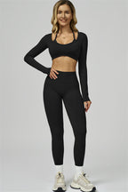 The Prime Long Sleeve Crop Top