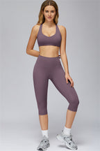 The FlexCore Capri Leggings