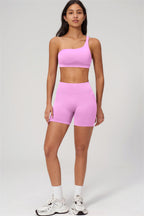 The Empower One-Shoulder Sports Bra