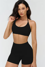 The Stride Halter Sports Bra