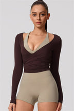 The Lively Long Sleeve Crop Top