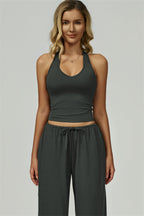 The Sprint Halter Tank Top