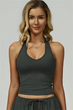 The Sprint Halter Tank Top