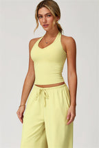 The Sprint Halter Tank Top