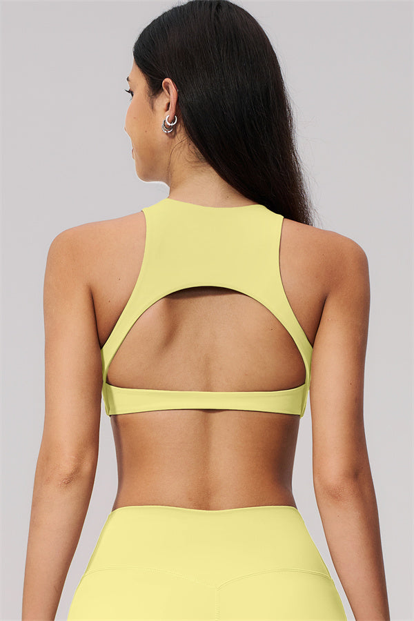 The Twirl Open Back Sports Bra